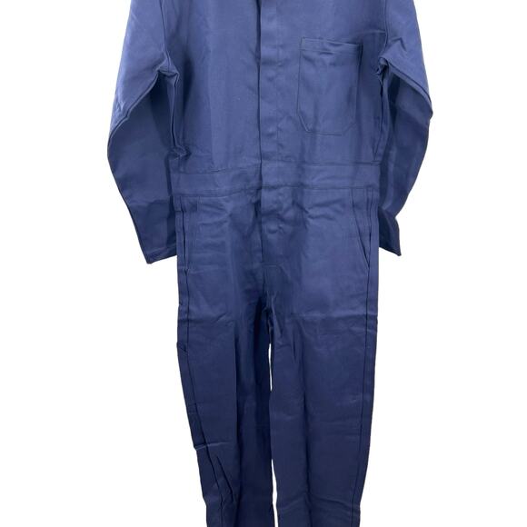 Steel Grip‎ Inc. Flame Resistant Coveralls Size 38 Inseam 27 Blue Michael myers - Picture 10 of 10